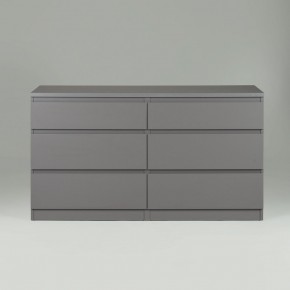 2.03.02.080.4 КАСТОР комод 6 ящиков RU серый в Карталах - kartaly.ok-mebel.com | фото 2