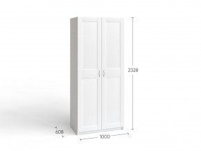 2.06.01.050.4 МАКС шкаф 2 двери 100х61х233 серый RU в Карталах - kartaly.ok-mebel.com | фото 4