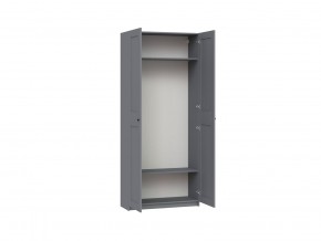 2.06.01.060.4 МАКС шкаф 2 двери 100х38х233 серый RU в Карталах - kartaly.ok-mebel.com | фото 2
