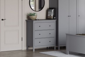 2.08.02.020.4 САГА комод 3 ящика серый в Карталах - kartaly.ok-mebel.com | фото 4