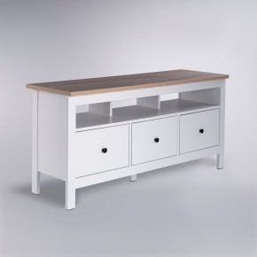 2.08.03.090.14 САГА тумба 3 ящика белая/ясень RU в Карталах - kartaly.ok-mebel.com | фото