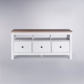 2.08.03.090.14 САГА тумба 3 ящика белая/ясень RU в Карталах - kartaly.ok-mebel.com | фото 2