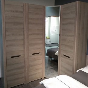 АФИНА А12 Шкаф для одежды и белья Ясень Таормина в Карталах - kartaly.ok-mebel.com | фото 2