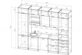 АНТИКА Кухонный гарнитур Экстра 5 (3000 мм) в Карталах - kartaly.ok-mebel.com | фото 2