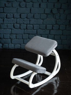 Балансирующий коленный стул Конёк Горбунёк (Белый) в Карталах - kartaly.ok-mebel.com | фото 3