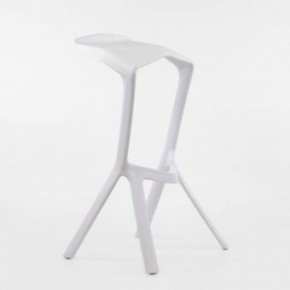 Барный стул Barneo N-227 Miura белый в Карталах - kartaly.ok-mebel.com | фото 3