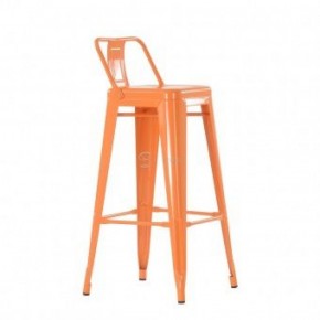 Барный стул Barneo N-242 Tolix Style 2003 Оранжевый в Карталах - kartaly.ok-mebel.com | фото