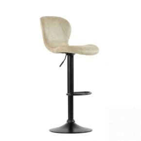 Барный стул Barneo N-86 Time / Black / VPU Beige Vintage PK970-1 в Карталах - kartaly.ok-mebel.com | фото