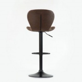 Барный стул Barneo N-86 Time / Black / VPU Brown Vintage коричневый винтаж PK970-18 в Карталах - kartaly.ok-mebel.com | фото 2