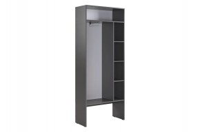 БАСКО Прихожая К5 (графит) в Карталах - kartaly.ok-mebel.com | фото 10