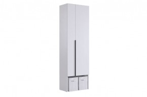 БАСКО Прихожая К8 (белое дерево) в Карталах - kartaly.ok-mebel.com | фото 2