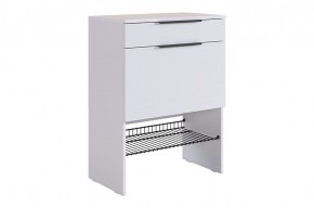 БАСКО Прихожая К8 (белое дерево) в Карталах - kartaly.ok-mebel.com | фото 5
