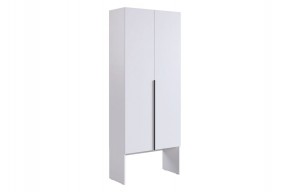 БАСКО Шкаф двухдверный L800 (белое дерево) в Карталах - kartaly.ok-mebel.com | фото