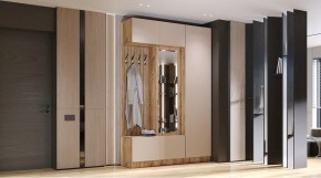 БАВАРИЯ Прихожая (дуб вотан/кашемир) в Карталах - kartaly.ok-mebel.com | фото