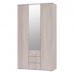 БЕЛЛА Шкаф 3-х створчатый (Ясень белый) в Карталах - kartaly.ok-mebel.com | фото