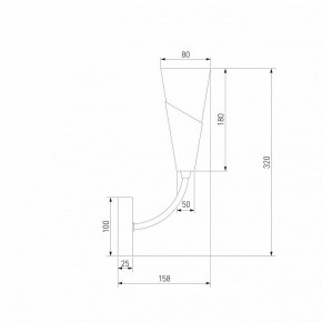 Бра Eurosvet Rhyton 60167/1 латунь в Карталах - kartaly.ok-mebel.com | фото 5