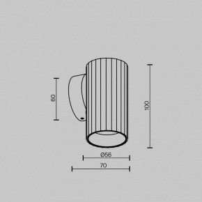 Бра Maytoni Calipso C106WL-01-GU10-B в Карталах - kartaly.ok-mebel.com | фото 6