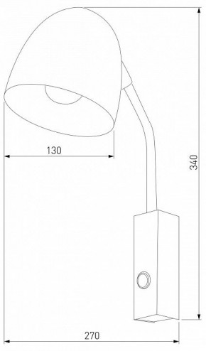 Бра TK Lighting Soho 4167 Soho Black в Карталах - kartaly.ok-mebel.com | фото 2