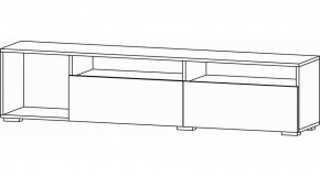 ДАЛЛАС Гостиная (модульная) цемент светлый в Карталах - kartaly.ok-mebel.com | фото 9