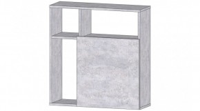 ДАЛЛАС Секция навесная (цемент светлый) в Карталах - kartaly.ok-mebel.com | фото