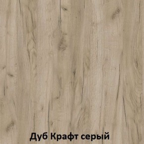 ДАРЬЯ Шкаф (Крафт серый/Крафт белый) гостиная в Карталах - kartaly.ok-mebel.com | фото 2