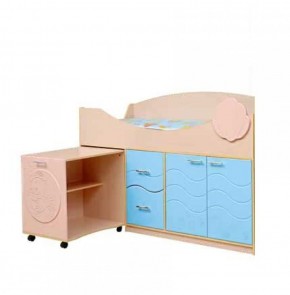 Набор мебели для детской Юниор -12.2 (700*1860) МДФ матовый в Карталах - kartaly.ok-mebel.com | фото 4