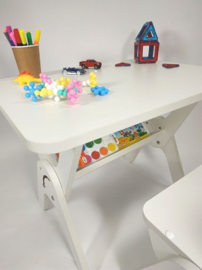 Детский растущий стол-парта и стул Я САМ "Умка" (Белый) в Карталах - kartaly.ok-mebel.com | фото 6