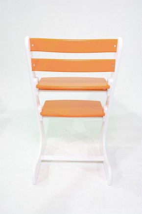Детский растущий стул Конёк Горбунёк Комфорт ( Бело-оранжевый) в Карталах - kartaly.ok-mebel.com | фото 5