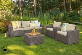 Диван Калифорния 3-х местный (California 2 Sofa), капучино в Карталах - kartaly.ok-mebel.com | фото 3