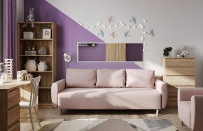 Диван-кровать Тулисия светло-розовый, ткань рогожка в Карталах - kartaly.ok-mebel.com | фото 4