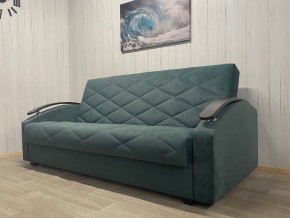 Диван Престиж-16 (НПБ+МДФ) велюр Sensey bottle green в Карталах - kartaly.ok-mebel.com | фото 4
