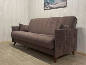 Диван Престиж-3 (НПБ) велюр Sensey dusty plum в Карталах - kartaly.ok-mebel.com | фото 2