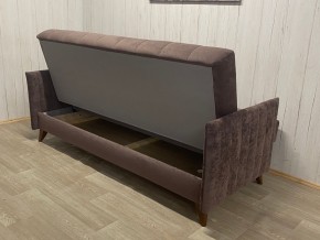 Диван Престиж-3 (НПБ) велюр Sensey dusty plum в Карталах - kartaly.ok-mebel.com | фото 4