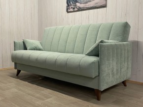 Диван Престиж-3 (НПБ) велюр Sensey mist green в Карталах - kartaly.ok-mebel.com | фото 2