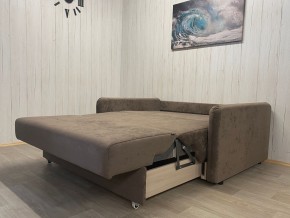 Диван Уют Аккордеон БД 1400 с подлокотниками (НПБ) велюр Bali 05 в Карталах - kartaly.ok-mebel.com | фото 4
