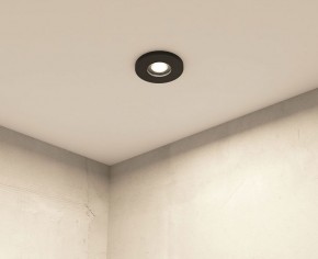 DK2036-BK Встраиваемый светильник влагозащ., IP 44, до 15 Вт, GU10, LED, черный, алюминий в Карталах - kartaly.ok-mebel.com | фото 7