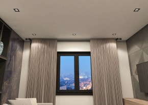 DK2061-BK Встраиваемый светильник IP 20, до 15 Вт, GU10, LED, черный, алюминий в Карталах - kartaly.ok-mebel.com | фото 3