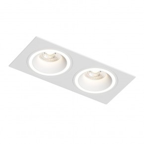 DK2062-WH Встраиваемый светильник, IP 20, до 15 Вт, GU10, LED, белый, алюминий в Карталах - kartaly.ok-mebel.com | фото