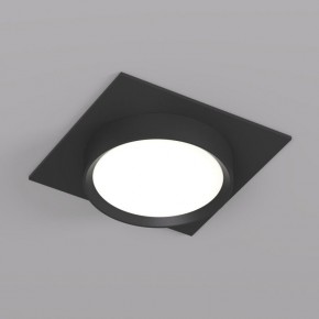 DK2091-BK Встраиваемый светильник FLAT, IP 20, до 15 Вт, GX53, LED, черный, алюминий в Карталах - kartaly.ok-mebel.com | фото