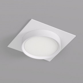 DK2091-WH Встраиваемый светильник FLAT, IP 20, до 15 Вт, GX53, LED, белый, алюминий в Карталах - kartaly.ok-mebel.com | фото 2