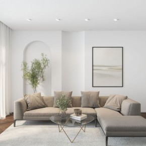 DK2091-WH Встраиваемый светильник FLAT, IP 20, до 15 Вт, GX53, LED, белый, алюминий в Карталах - kartaly.ok-mebel.com | фото 5