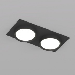 DK2092-BK Встраиваемый светильник FLAT, IP 20, до 15 Вт, GX53, LED, черный, алюминий в Карталах - kartaly.ok-mebel.com | фото 4