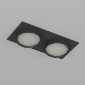 DK2092-BK Встраиваемый светильник FLAT, IP 20, до 15 Вт, GX53, LED, черный, алюминий в Карталах - kartaly.ok-mebel.com | фото 5
