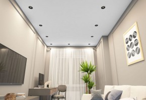 DK2120-BK Встраиваемый светильник, IP 20, 50 Вт, GU10, черный, алюминий в Карталах - kartaly.ok-mebel.com | фото 6