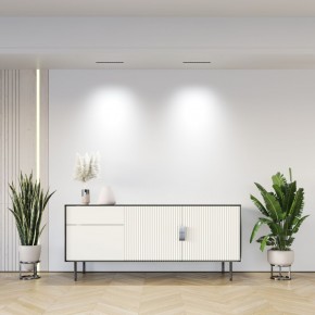 DK2515-WB Встраиваемый светильник SPACE со светодиодом L240mm 220V 20W 38° 4000К IP20 белый/черный алюминий в Карталах - kartaly.ok-mebel.com | фото 7