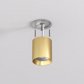 DK2610-SB Накладной светильник SHINE TUBE со светодиодом, D70*H80, IP20, 3000К, 10W, RA?90, сатинированная латунь, алюминий в Карталах - kartaly.ok-mebel.com | фото 3