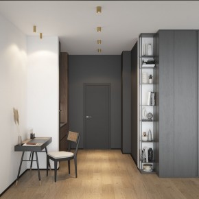 DK2615-SB Накладной светильник SHINE TUBE со светодиодом, D45*H115, IP20, 3000К, 7W, RA?90, сатинированная латунь, алюминий в Карталах - kartaly.ok-mebel.com | фото 4