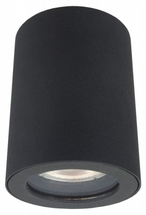 DK3007-BK Накладной светильник влагозащ., IP 44, 15 Вт, GU10, черный, алюминий в Карталах - kartaly.ok-mebel.com | фото 2