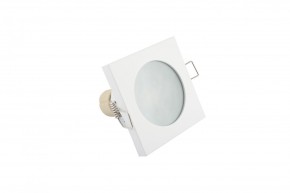DK3014-WH Встраиваемый светильник влагозащ., IP 44, 50 Вт, GU10, белый, алюминий в Карталах - kartaly.ok-mebel.com | фото 4