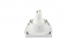 DK3014-WH Встраиваемый светильник влагозащ., IP 44, 50 Вт, GU10, белый, алюминий в Карталах - kartaly.ok-mebel.com | фото 5